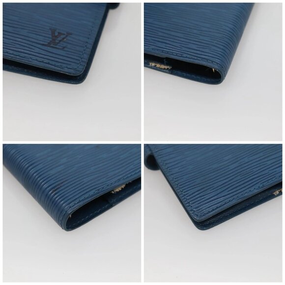 LOUIS VUITTON Epi Agenda PM Day Planner Cover Blue - Picture 16 of 16
